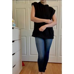 Zara Muscle tee-style Hoodie